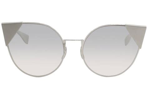 fendi ff 0190/s|Fendi FF0190/S 010 Palladium FF0190/S Cats Eyes Sunglasses .